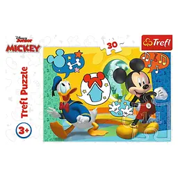 Пазл Trefl Mickey&friends Міккі Маус і веселий будинок 30 елементів (5900511182897) - мініатюра 3