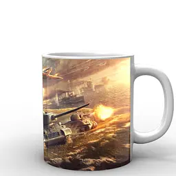 Кухоль GeekLand World of Tanks постер WT.02.026 330 мл білий - мініатюра 2