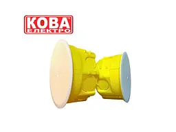 Коробка розподільча КОВА 100мм х 100мм КРБ-100 (бетон) - мініатюра 4