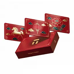 Криптогаманець Tangem Wallet 2.0 Lunar New Year — набір із 3 карток (TG-LUNAR) - мініатюра 2