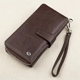 Гаманець жіночий ST Leather 18457 (ST228) з натуральної шкіри коричневий