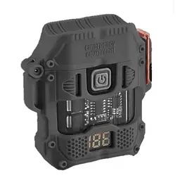 Ліхтар запальничка Multifunctional D54-2LED + BOX LCD Type-C (3+1 режими) - мініатюра 4