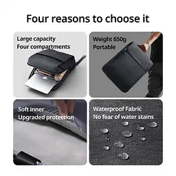Рюкзак UGREEN LP664 Laptop Backpack B02 Dark Grey (Up to 15.6'')(UGR-90798) (UGR-90798) - мініатюра 8