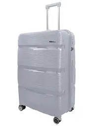 Валіза велика Milano bag 0307 поліпропілен Срібна