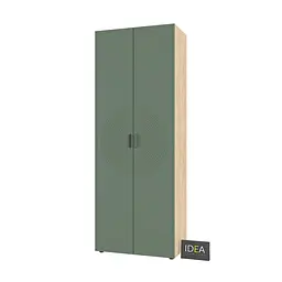 Шафа для одягу з двома штангами С-7.3 Дуб крафт/Камуфляж Idea - мініатюра 3