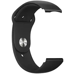 Ремінець Hoco WH11 Flexible series classic silicone strap для Smart Watch 20mm Black