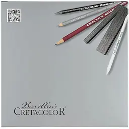 Набір для графіки Cretacolor Silver Box 17шт - мініатюра 6