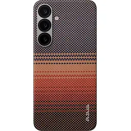 Чохол Pitaka Tactile Woven MagEZ для Samsung Galaxy S25 Sunset (KS2503) [135434]