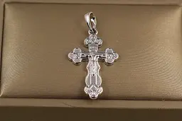 Хрестик Xuping Jewelry Благословення 2,9 см сріблястий