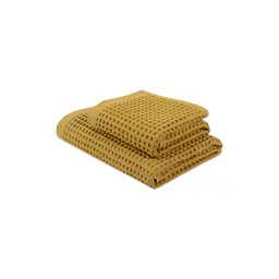 Рушник Lotus Home - Waffle mustard гірчичний 50x90 - мініатюра 8