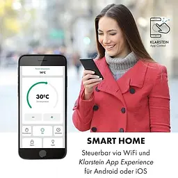 Конвекційний обігрівач Klarstein Bansin Smart 2500 (10035402) - мініатюра 2
