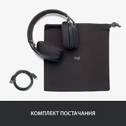 Гарнітура Logitech ZONE VIBE 100 Wireless Graphite (981-001213) - мініатюра 10
