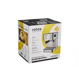 Рожкова кавоварка еспресо Rotex RCM750-S Life Espresso - мініатюра 7