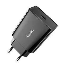 Мережевий адаптер живлення - зарядний пристрій Baseus Speed Mini 20 W 1 USB-C - мініатюра 5