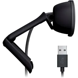 Веб-камера Logitech BRIO 100 Graphite (960-001585) [96682] - мініатюра 6
