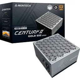 Блок живлення MONTECH CENTURY II 850W ATX 3.1 80+ Gold (CENTURY II 850) - мініатюра 7