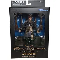 Фігурка Diamond Select Джек Горобець Пірати карибського Моря Jack Sparrow 18см WST DST PC JS 18 - мініатюра 3