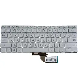 Клавіатура для ноутбука ASUS (X330 series) rus сріблястий без кадру
