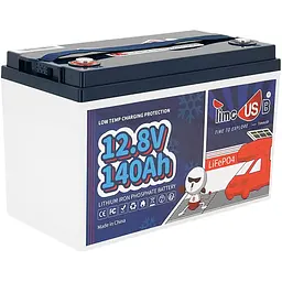 Акумулятор Timeusb LiFePO4 12V (12.8V/140Ah/1792Wh) (T12V140-100-BASIC-4-A100)