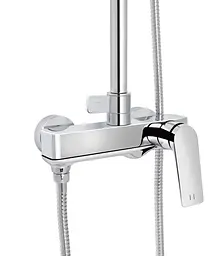Душова система універсальна Qtap Vlasta New Chrome з виливом QTVLA111CRM45650 - мініатюра 9