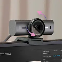 Веб-камера Logitech MX BRIO 4K Graphite (960-001559) [104266] - мініатюра 6