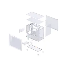 Корпус JONSBO D32 PRO White - мініатюра 11