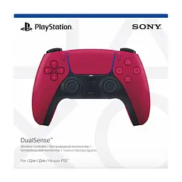 Геймпад Sony Playstation DualSense Bluetooth PS5 Cosmic Red (1000050249) - мініатюра 7