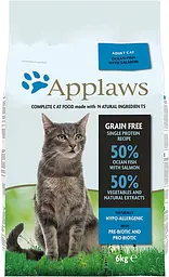 Сухий корм для котів Applaws Adult Cat Ocean Fish with Salmon 6 кг (AL-1405)