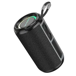 Портативний bluetooth колонка Borofone BR37 TWS з LED підсвічуванням чорний