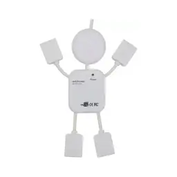 Концентратор Voltronic USB 2.0 to 4xUSB man OEM (YT-HM4-W) - мініатюра 2