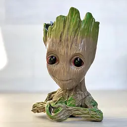 Горщик для квітів та канцелярії Грут Groot G2 + підставка пень - мініатюра 8