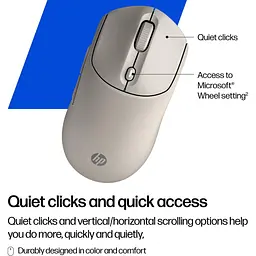 Миша HP 400 Quiet Wireless Maple (AZ7B6AA) - мініатюра 7