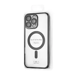Чохол Ductil Metallic Edge with MagSafe (Protected Camera & Lens) iPhone 16 Pro Max Black - мініатюра 2