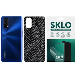 Захисна плівка SKLO Back (тил) Snake для Realme C20 Чорний