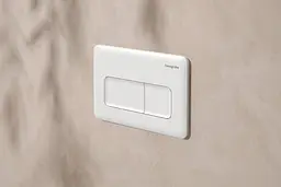 Кнопка змиву для інсталяції Hansgrohe iFrame Original Q білий глянцевий 66001450 - мініатюра 2
