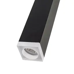 Люстра підвісна Brille тубус LED 10W NW BK (AL-707S/1) - мініатюра 5