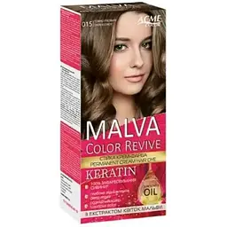 Крем-фарба MALVA COLOR REVIVE Темно-русявий 015