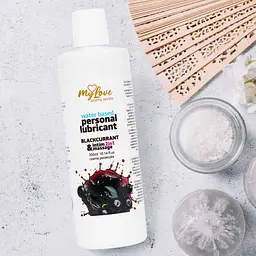 Лубрикант та масажний гель MyLove Aroma Series Чорна смородина 300 мл - мініатюра 3