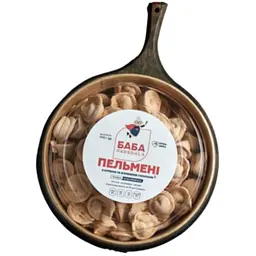 Пельмени ТМ БАБА PEREDALA  с курицей и вялеными помидорами 