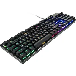 Клавіатура Vinga KBGSM120 Black [128781] - мініатюра 2