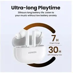Бездротові навушники Ugreen WS200 HiTune T6 Hybrid Active Noise-Cancelling Earbuds UGR-15158 - мініатюра 6