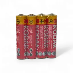 Батарейка Kodak Super Heavy Duty AAA R03 Zinc 1.5V 60 шт. - мініатюра 2