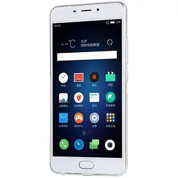 Чохол-накладка Nillkin TPU Nature Meizu M3e White - мініатюра 6