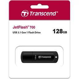 USB флеш накопичувач Transcend 128GB JetFlash 700 USB 3.0 (TS128GJF700) - мініатюра 3