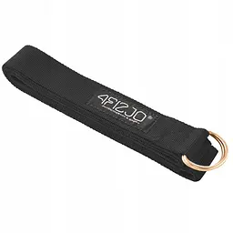 Ремінь для йоги 4FIZJO 300 см 4FJ0524 Black (P-5907739315397) - мініатюра 3