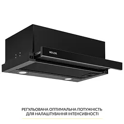 Витяжка телескопічна WEILOR WT 65 FBL - мініатюра 3