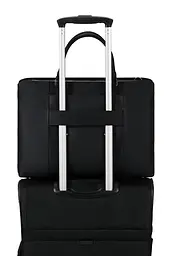 Сумка Для Ноутбука 15,6" Samsonite IMAGE BIZ LEATHER BLACK 40x29x8,5 KV2*09001 - мініатюра 3