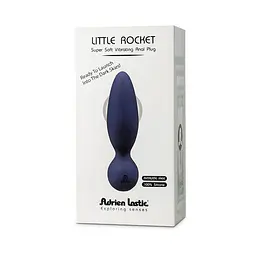 Анальна вібропробка Adrien Lastic Little Rocket макс. діаметр 3,5 см, soft-touch - мініатюра 5