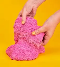 Пісок для дитячої творчості Kinetic Sand Рожевий блиск, 907 г (71489P) - мініатюра 4