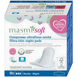 Гігієнічні прокладки Masmi Soft 3 Ultra Night 10 шт.
